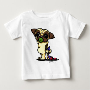 T-shirt Pour Bébé CARLIN de bébé {faon}