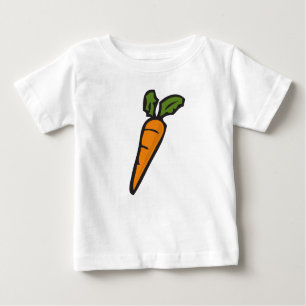 T-shirt Pour Bébé Carotte