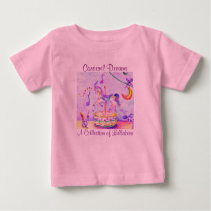 T-shirt Pour Bébé Carousel Dreams Pink Baby Tutu Bodysuit