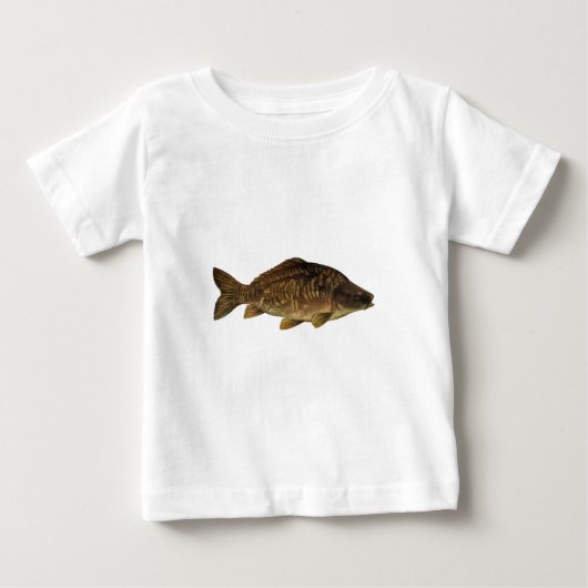 T-shirt Pour Bébé Carpe de miroir (Devant)