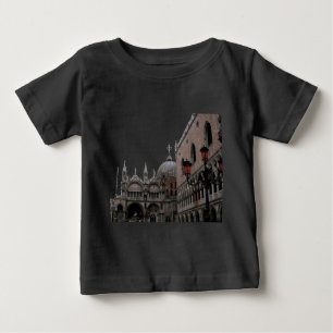 T-shirt Pour Bébé Carré et Basilique Saint-Marc