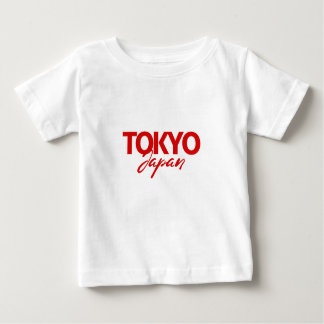 T-shirt Pour Bébé Carte graphique Red Tokyo Japon Imprimer Toddler C