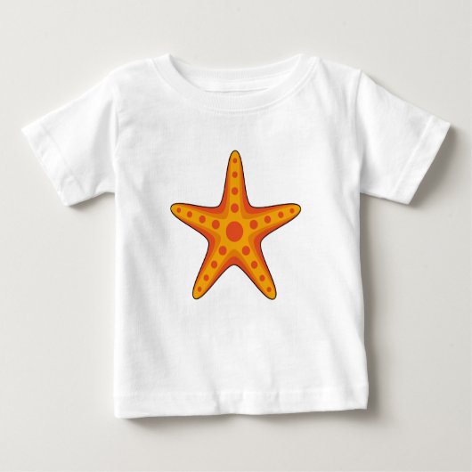 T-shirt Pour Bébé Carton d'Épis orange mignon (Devant)