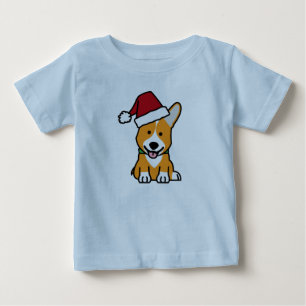 T-shirt Pour Bébé Casquette de Père Noël de Noël de Gallois de