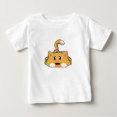 T-shirt Pour Bébé Cat Taco (Devant)