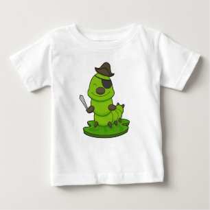 T-shirt Pour Bébé Caterpillar as Pirate