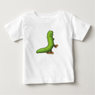T-shirt Pour Bébé Caterpillar en Patinage en ligne avec Patins en li