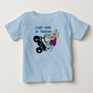 T-shirt Pour Bébé Cavalier de cascade dans la formation