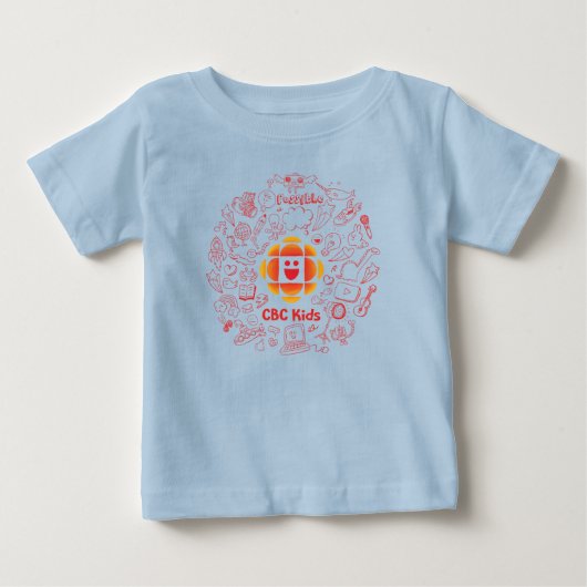 T-shirt Pour Bébé CBC Kids Doodle (Devant)