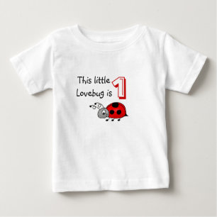 T-shirt Pour Bébé Ce petit Lovebug est 1