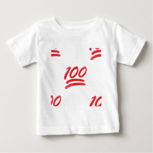 T-shirt Pour Bébé cent émoticônes