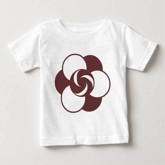 T-shirt Pour Bébé Cercle de culture 04 (Devant)