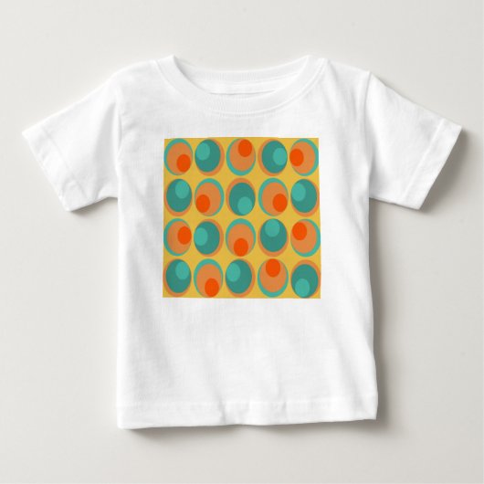 T-shirt Pour Bébé Cercles (Devant)