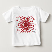 T-shirt Pour Bébé Cercles (Devant)