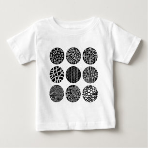T-shirt Pour Bébé Cercles décoratifs