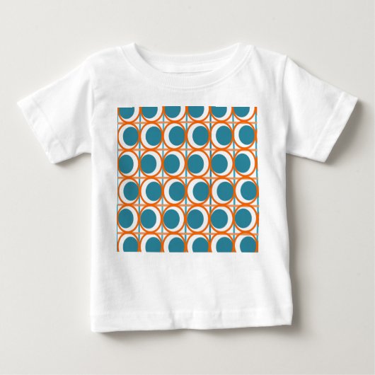 T-shirt Pour Bébé Cercles et lignes MCM (Devant)
