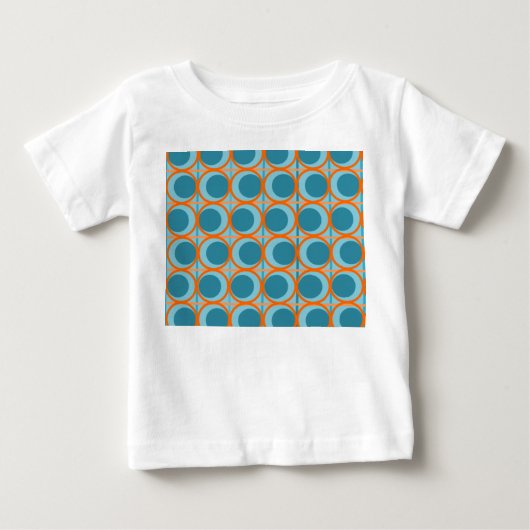 T-shirt Pour Bébé Cercles et lignes MCM (Devant)