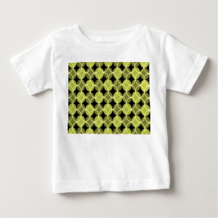 T-shirt Pour Bébé Cercles sur cercles - Vert et Jaune