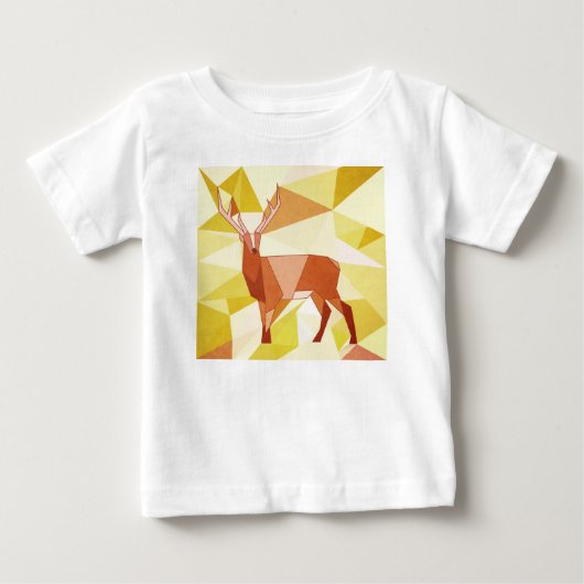 T-shirt Pour Bébé cerf (Devant)