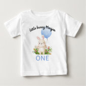 T-shirt Pour Bébé Certains Lapins Est Un Simple Mignonne Garçons 1Er (Devant)