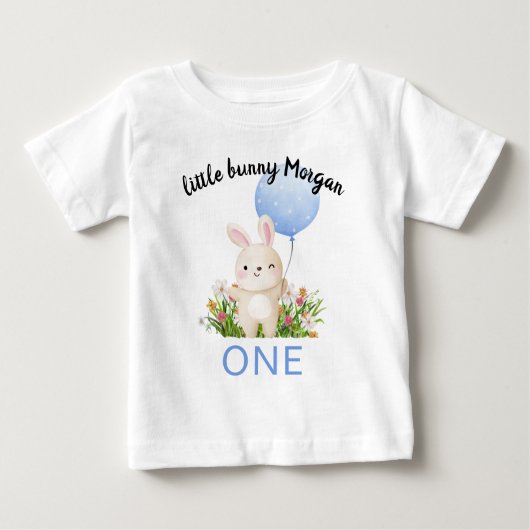 T-shirt Pour Bébé Certains Lapins Est Un Simple Mignonne Garçons 1Er (Devant)