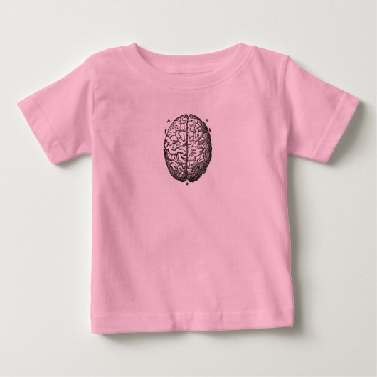 T-shirt Pour Bébé cerveau (Devant)