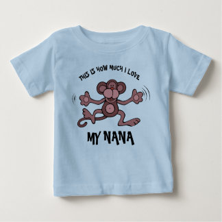 T-shirt Pour Bébé C'est combien j'aime ma Nana