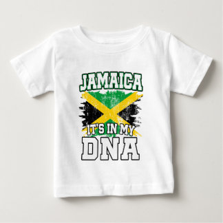 T-shirt Pour Bébé C'est dans mon ADN Jamaïcain Pride Jamaïque Drapea