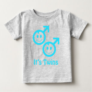 T-shirt Pour Bébé C'est des jumeaux