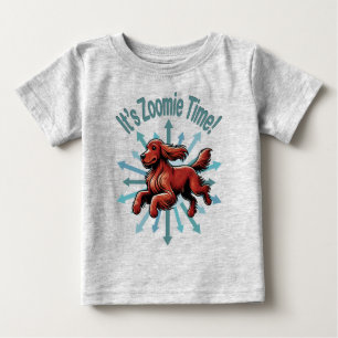 T-shirt Pour Bébé C'est le moment Zoomie Irish Setter