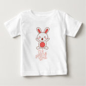 T-shirt Pour Bébé C'est le printemps (Devant)