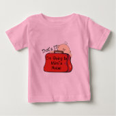 T-shirt Pour Bébé C'est lui Mimi (Devant)