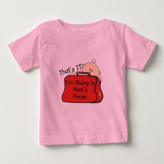 T-shirt Pour Bébé C'est lui Nani (Devant)