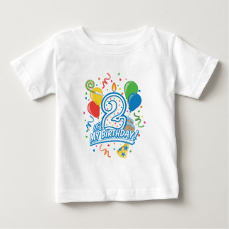 T-shirt Pour Bébé C'est mon anniversaire ! Enfant adolescent de deux
