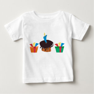 T-shirt Pour Bébé C'est mon ęr anniversaire