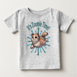 T-shirt Pour Bébé C'est un chat calico dilué Zoomie Temps