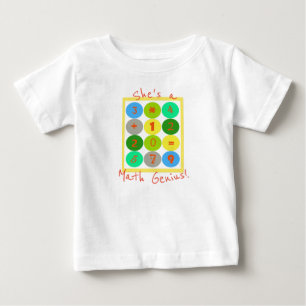 T-shirt Pour Bébé C'est un génie des maths Toddler Top