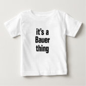 T-shirt Pour Bébé c'est une chose difficile (Devant)
