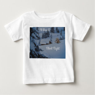 T-shirt Pour Bébé C'Était Une Nuit Silencieuse