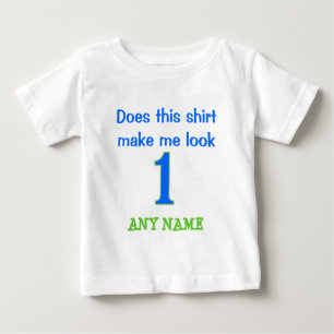 T-shirt Pour Bébé Cette chemise me fait-elle le regard 1 ?