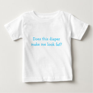 T-shirt Pour Bébé Cette couche-culotte m'incite-t-elle à sembler