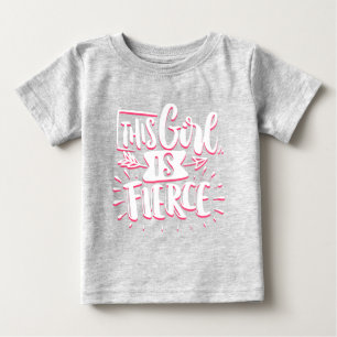 T-shirt Pour Bébé Cette Fille Est Fière Empowerment Féminin