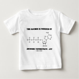 T-shirt Pour Bébé Cette machine est actionnée par l'adénosine
