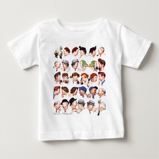 T-shirt Pour Bébé Chaîne de bavardage (Devant)