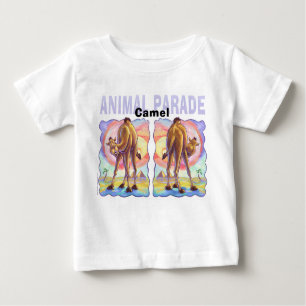 T-shirt Pour Bébé Chameau mignon à venir et à aller