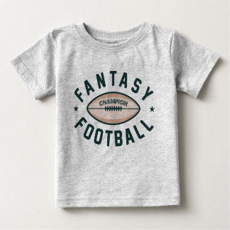 T-shirt Pour Bébé Champion du football d'imaginaire