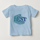 T-shirt Pour Bébé Chandails et cadeaux du meilleur ami du chien (Devant)