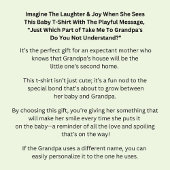 T-shirt Pour Bébé Changer TOUS les Textes Emmène-moi chez Papi