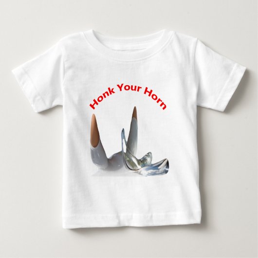 T-shirt Pour Bébé Chantez votre corne (Devant)