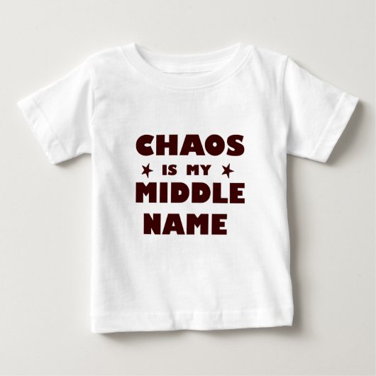 T-shirt Pour Bébé "Chaos" (Devant)
